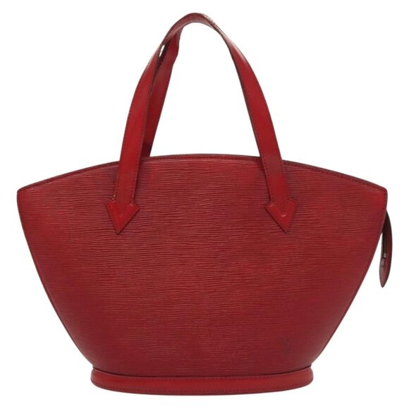 LOUIS VUITTON Epi Saint Jacques Shoulder Bag Red - Picture 3 of 16